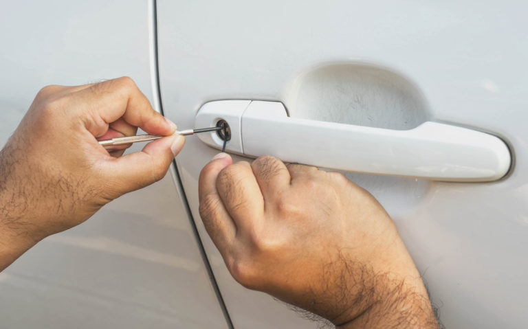 car door unlocking with pick quick and professional automotive locksmith services in new smyrna beach, fl – reliable solutions for your automotive lock needs.